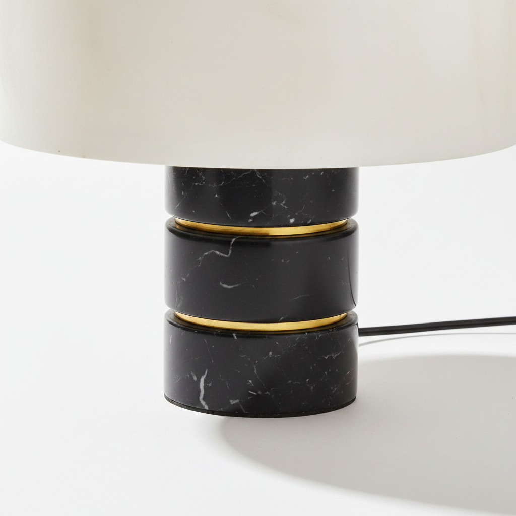 Alabaster Table Lamp for Soft Ambient Light